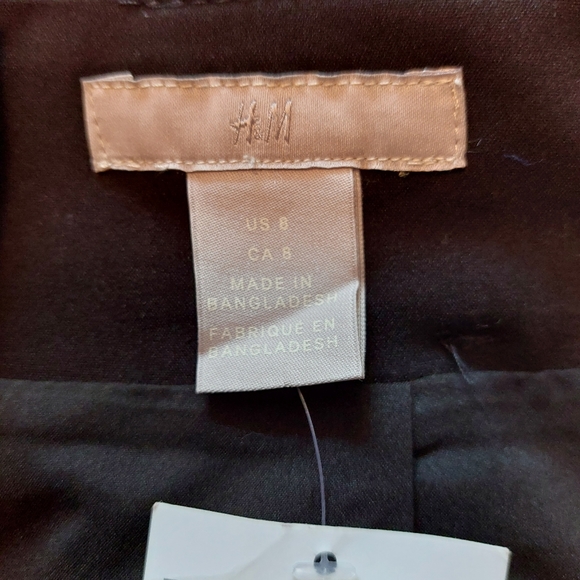 NWT H&M Black Skirt Size M - Picture 3 of 9